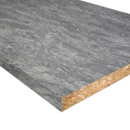 Bancada laminada efeito mármore evora 260 cm