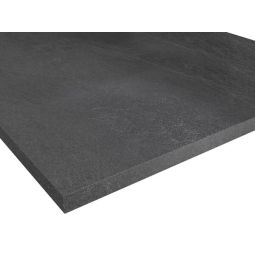 BANCADA DE ILHA ARDÓSIA JADE 126X94X3,8 CM PRETA
