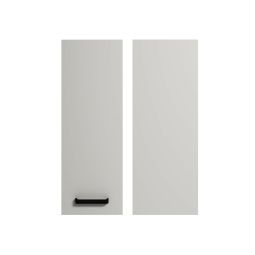 Porta canto inferior cozinha Deco Matt cinza nuvem mate 70 x 32,6 + 70 x 34,8 cm