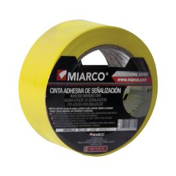 FITA ADESIVA SINALIZAÇÃO AMARELA 50 MM x 30 m