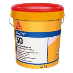 Revestimento elástico para impermeabilização in situ Sikafill - 50 telha 20 kg