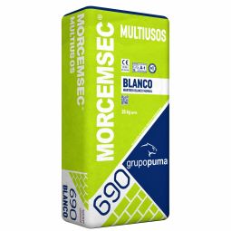 Argamassa Morcemsec branca 25kg Grupo Puma