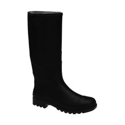 Bota pvc cano alto preta 43