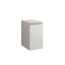 Móvel complementar de casa de banho Line cor branco 30x45cm