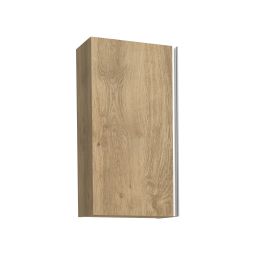 Mobiliário auxiliar suspenso da casa de banho Eyra na cor carvalho natural 69x35x25cm