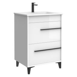 Móvel Tyra cor branco 60cm