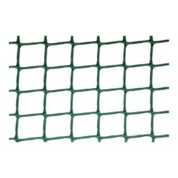 MALHA PLAST QUADRADA 10X10MM VERDE 1X5M
