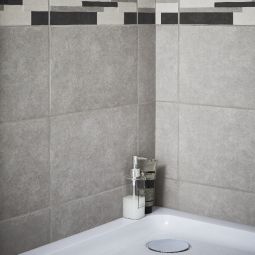 Azulejo cimento cinzento