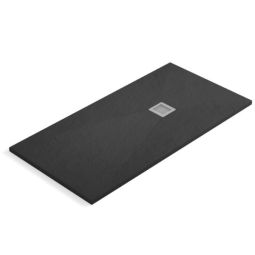 Base de Duche Piro Antracite 140x70 cm Gel-Coat