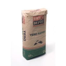 Gesso rápido 17 kg Brico Depôt
