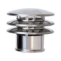 CHAPÉU INOX Ø 200 MM