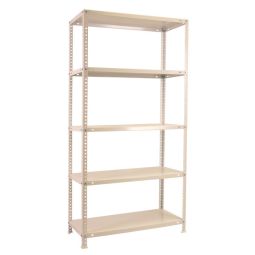 Prateleira metálica Volga branca 180x90x40cm 375kg com parafusos