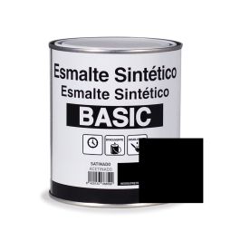 Esmalte sintético preto acetinado basic 750 ml