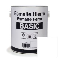 Esmalte ferro liso branco brilhante basic 2,5 l