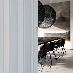 Porta de Interior fole pvc 203x86 branca