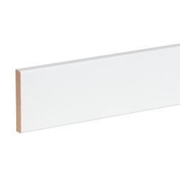 Moldura branca mdf225 x 8 x 1,2 cm