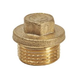 Tampão latão m 3/8 1u.