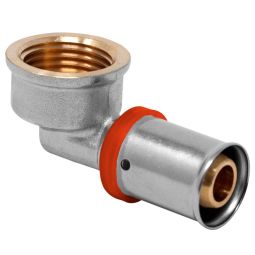 Cotovelo 90g mult.press d25x3/4p u-vermelho