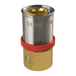 Adaptador cu-mult. press ø15xø20 tipo u-vermelho