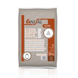 Areia de sílica fina 25 kg