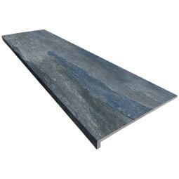 Degrau porcelânico Aspen Blue 33x120cm 2 unidades