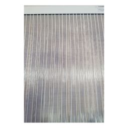 Cortina para porta branca 90x210cm Everest