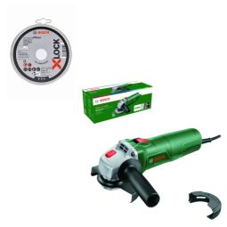 Rebarbadora 750W 115mm Bosch + conjunto de 10 discos