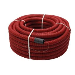 Tubo Decaplast Ø40mm rolo vermelho 50m