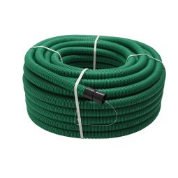 Tubo Decaplast Ø50mm rolo verde 50m