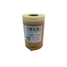 Nerpel papel c/ fita adesiva 0,10x20m