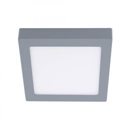 Painel LED de superfície 60x60cm cinza 48W 4000K