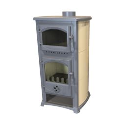 Salamandra a lenha com forno Katia 11kW Vertex