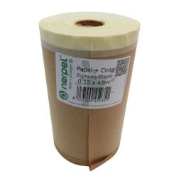 Nerpel papel c/ fita adesiva 0,15x45m