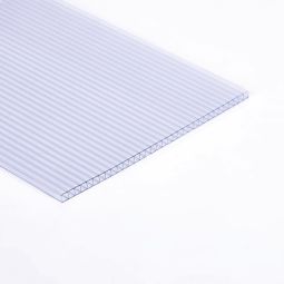 Placa transparente de policarbonato 300x100x0,6cm