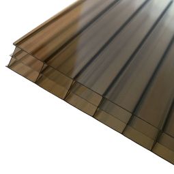 POLICARBONATO BRONZE 300 X 100 X 1,6 CM