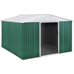 Depósito para jardim de metal "rosas" 7.06 m²