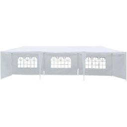 Tenda de recepção em polietileno "carolina" - 3 x 9 m
