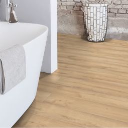 Pavimento laminado carvalho resistente à água 8mm AC5 Meca Aqua