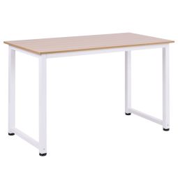 Secretária 120x60x76 cm bicolor Homcom, escritório - secretárias