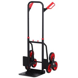 Carrinho de mão 44x38x106,5 cm steel, pp, tpr, rubber bicolor durhand