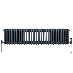 Radiador horizontal tradicional de 3 colunas 300 mm x 1192 mm