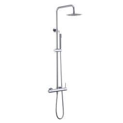 Conjunto chuveiro monocomando monza cromo-imex