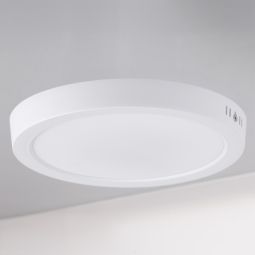 Plafon de superfície LED 100lm/w 18w 1800lm 6000ºk ip20