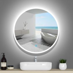 Espelho de casa de banho LED 60cm + interrutor tátil