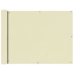 Tela varanda tecido oxford 90x600 cm creme