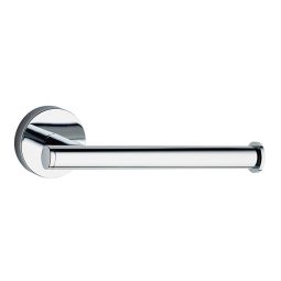 Kibath porta-papel higiênico med 16,2cm, acabamento cromado, aço inoxidável