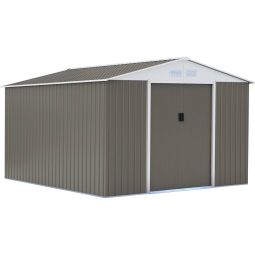 Depósito para jardim de metal "dallas" 15,16 m²