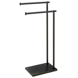 Toalheiro de pé 35,5x20x78 cm metal Homcom, casa - casa de banho