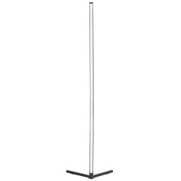 Candeeiro de pie LED, 16 millones colores, +200 modos de luz, preto