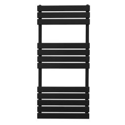 Radiador de toalhas painel plano | 1200mm x 500m |preto